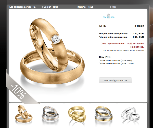 Offre spéciale « Salon du Mariage