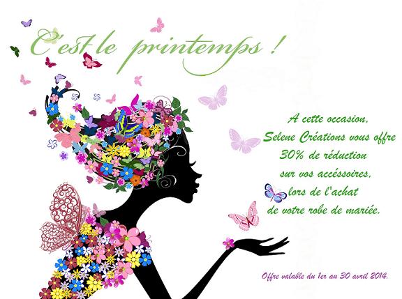 Selene creation Promo de printemps