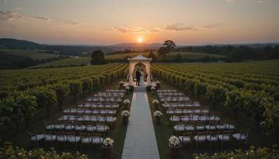 Dire oui entre les vignes : le domaine viticole, ce lieu de mariage qui change tout