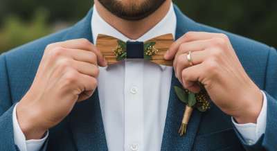 Nœud papillon en bois pour mariage : le guide complet pour bien le choisir