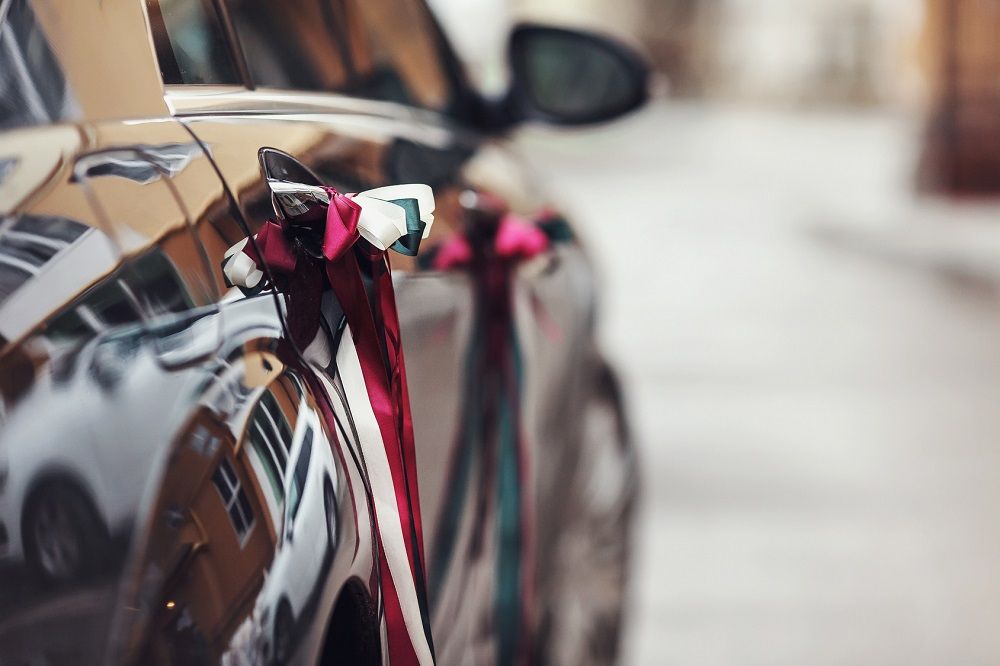 Le ruban pour décorer votre voiture de mariage