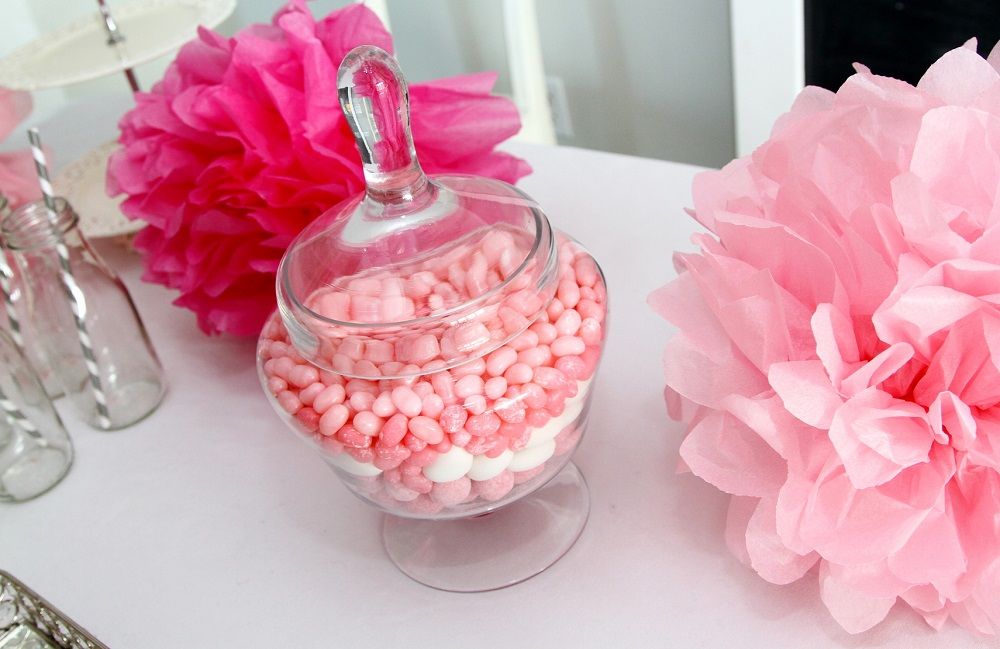 Lot De 24 Pompons Décoratifs Blancs En Papier De Soie - Pour Mariage, Fête, Anniversaire, Baby Shower - Tailles Mélangées