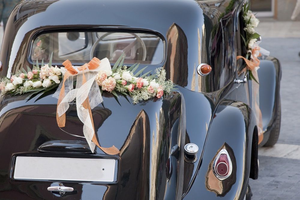 Le ruban pour décorer votre voiture de mariage
