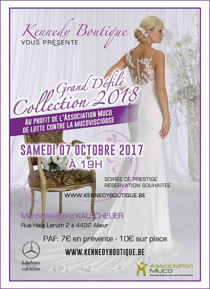 défilé robes de mariée kennedy'creations - collections 2018